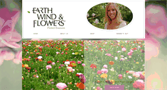Desktop Screenshot of earthwindflowers.com